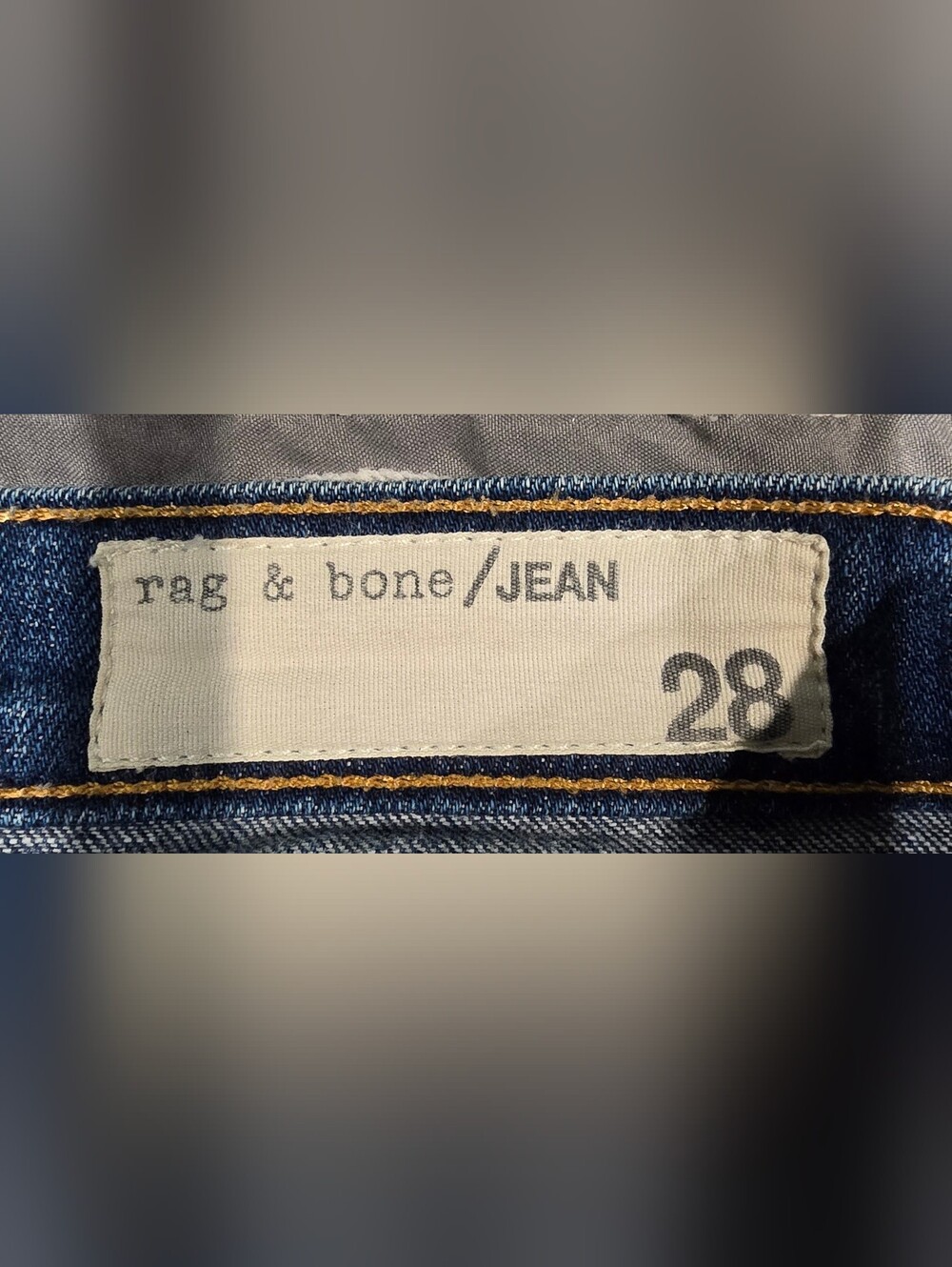 Rag & Bone The Dre Low Rise Slouchy Slim Fit Jeans Size 28 - Picture 6 of 8